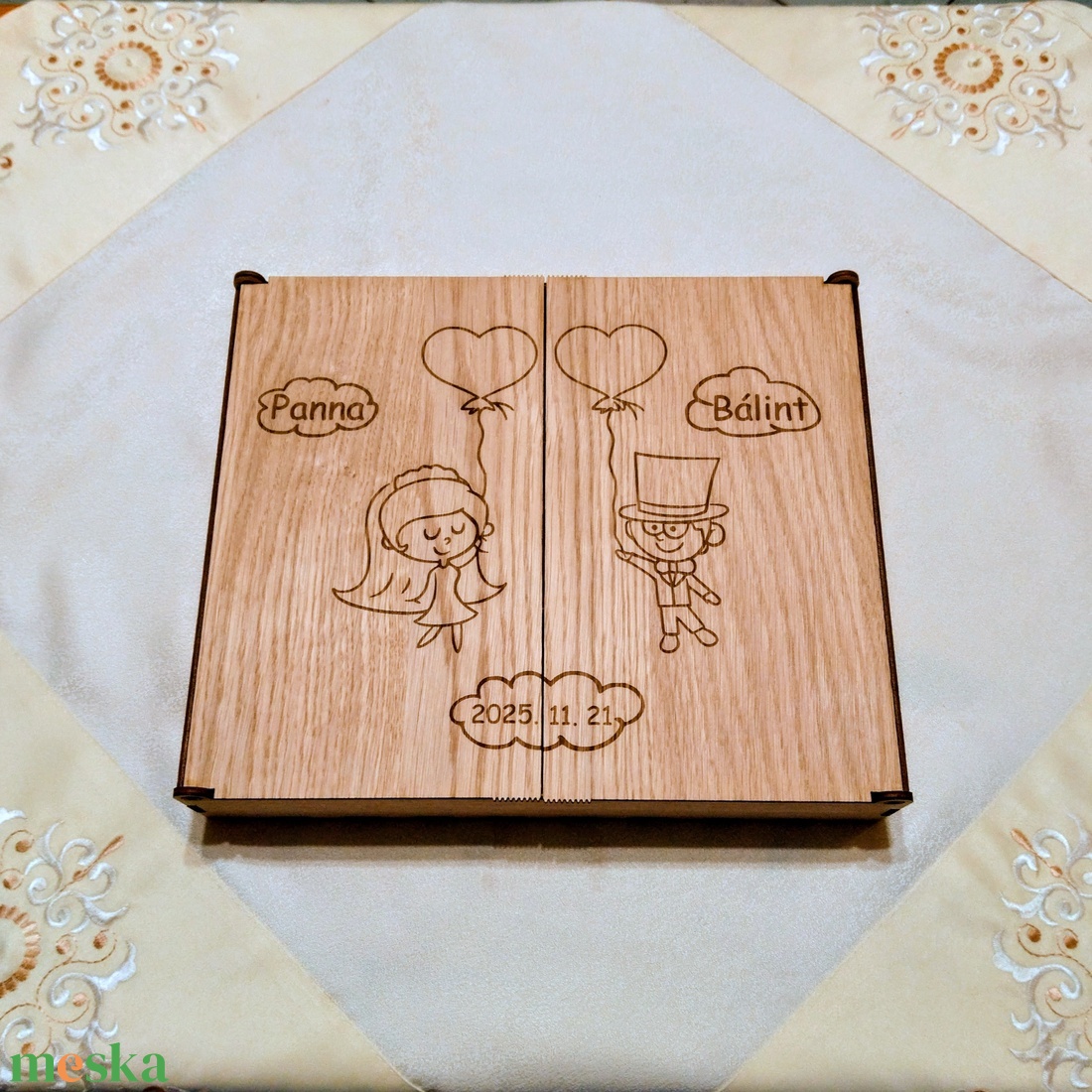 Házassági elsősegély doboz - esküvő - emlék & ajándék - doboz - Meska.hu