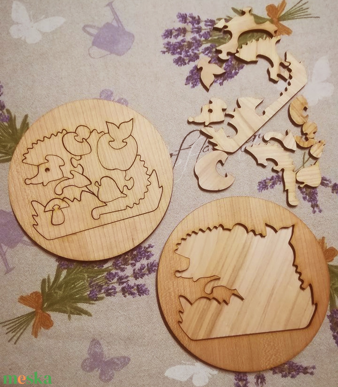 Süni kirakó � szerethető fa puzzle, fejlesztő és festhető ajándék - játék & sport - puzzle - hagyományos puzzle - Meska.hu