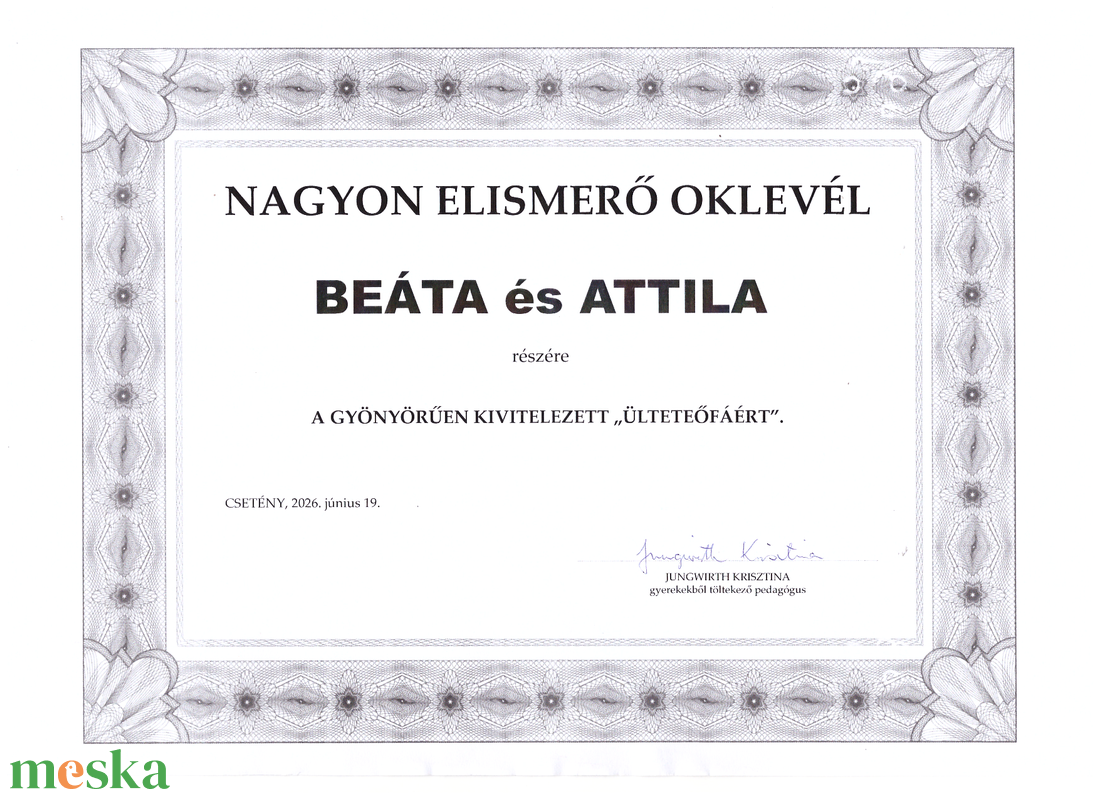 Ballagási emlékfa tábla faragott akácfából - otthon & életmód - ház & kert - névtábla - Meska.hu
