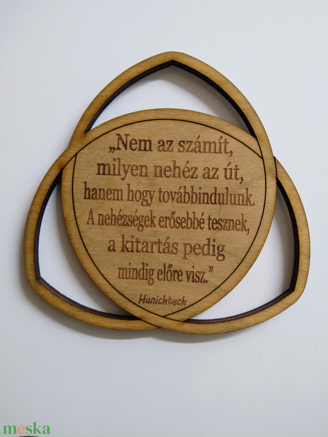 Reggeli lélekfalat � motivációs fa hűtőmágnes inspiráló üzenettel - otthon & életmód - konyhafelszerelés, tálalás - konyhai dekoráció - hűtőmágnes - Meska.hu