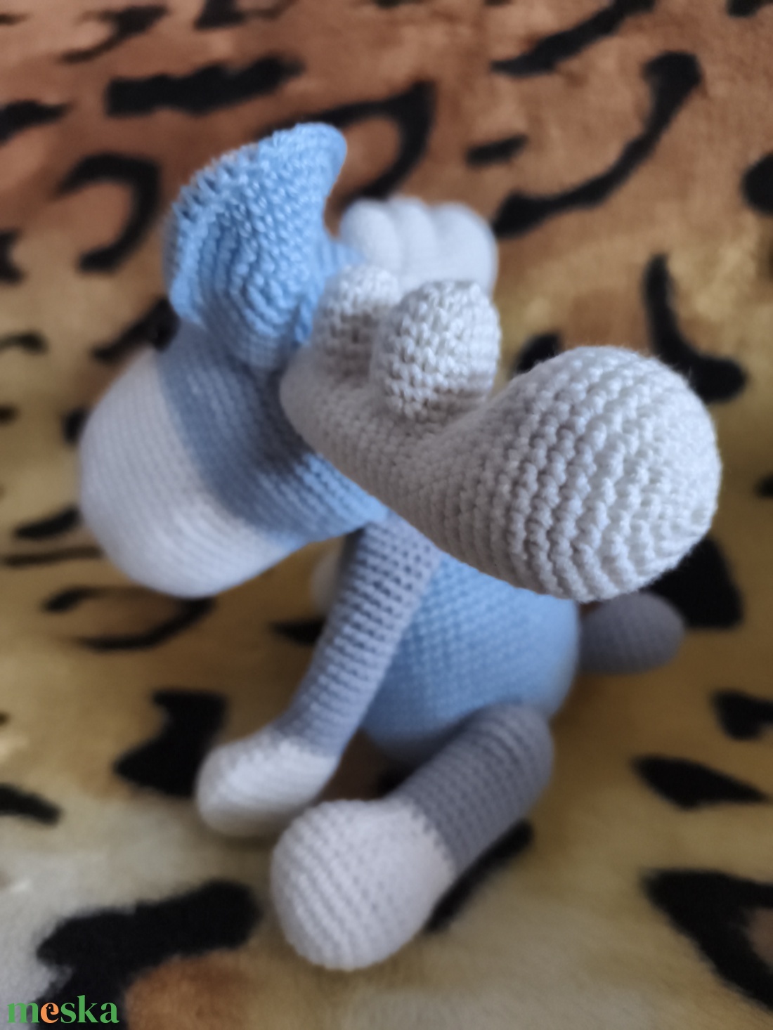 Horgolt rénszarvas az - játék & sport - plüssállat & játékfigura - őzike, szarvas - Meska.hu