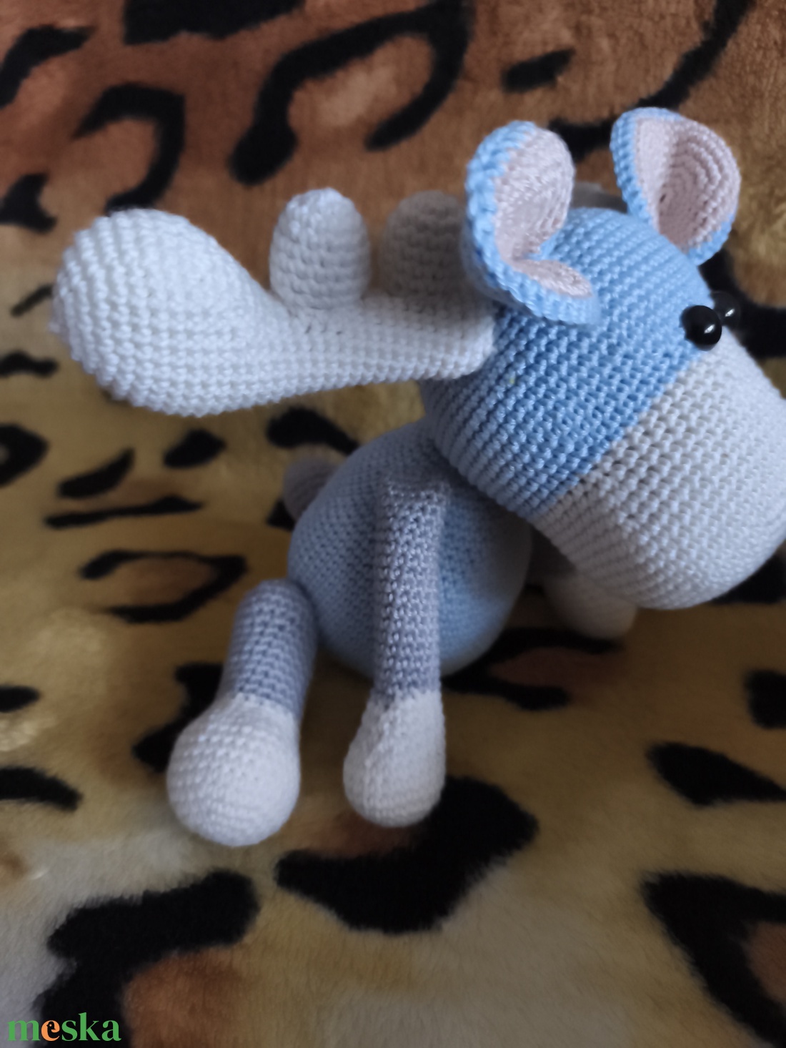 Horgolt rénszarvas az - játék & sport - plüssállat & játékfigura - őzike, szarvas - Meska.hu