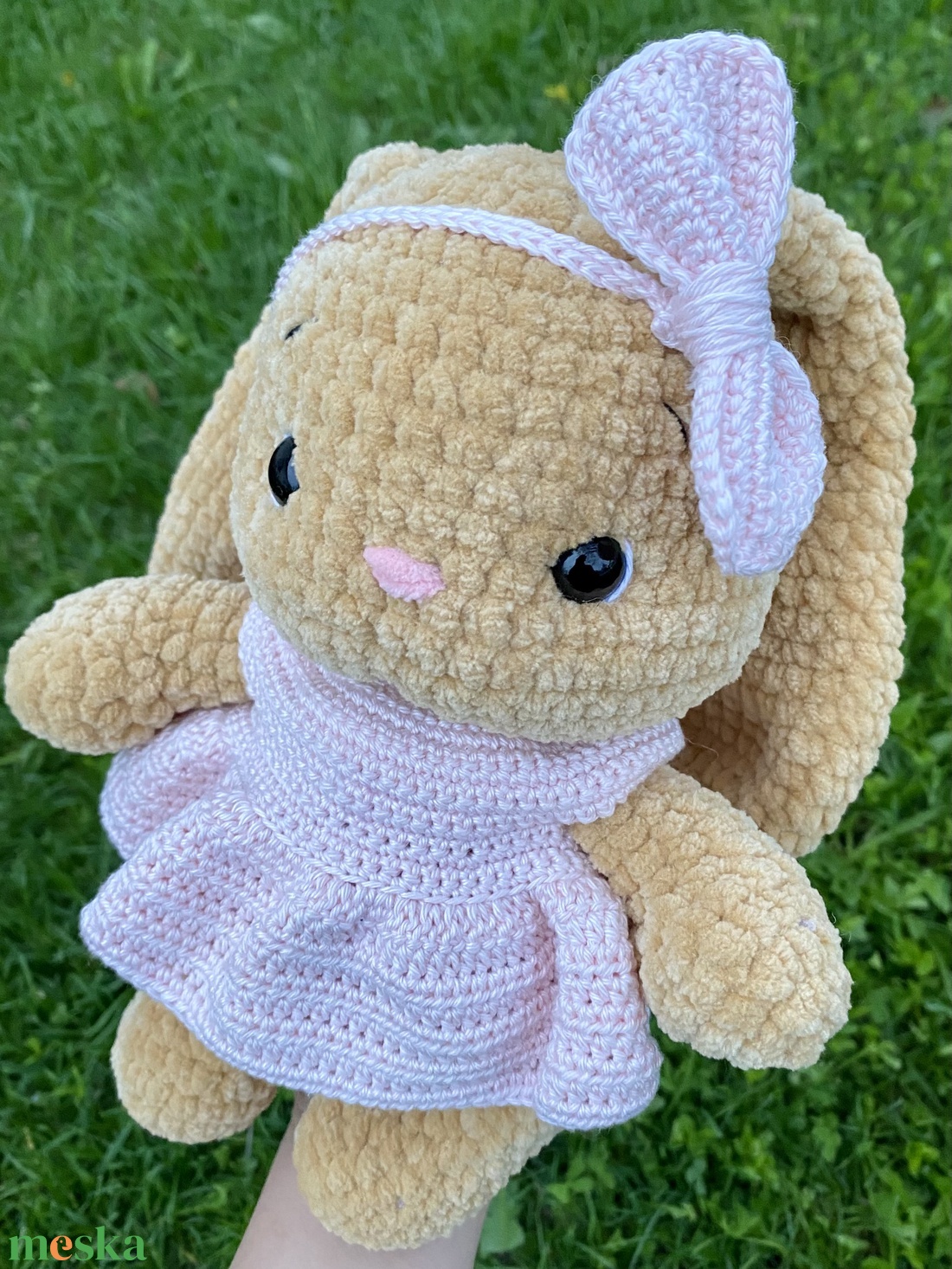 Öltöztethető horgolt nyuszilány - játék & sport - plüssállat & játékfigura - nyuszi - Meska.hu Öltöztethető horgolt nyuszilány - játék & sport - plüssállat & játékfigura - nyuszi - Meska.hu