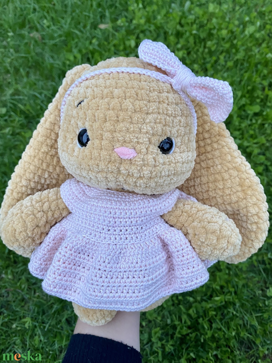 Öltöztethető horgolt nyuszilány - játék & sport - plüssállat & játékfigura - nyuszi - Meska.hu Öltöztethető horgolt nyuszilány - játék & sport - plüssállat & játékfigura - nyuszi - Meska.hu