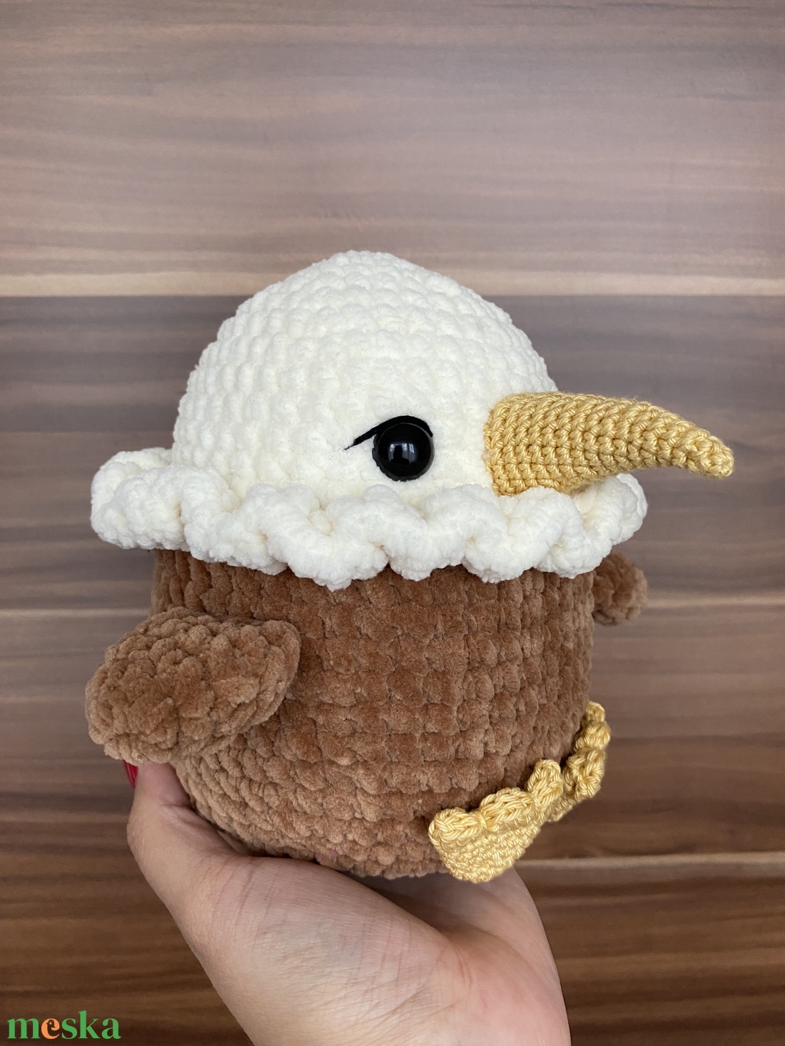 Horgolt sas - játék & sport - plüssállat & játékfigura - madár - Meska.hu