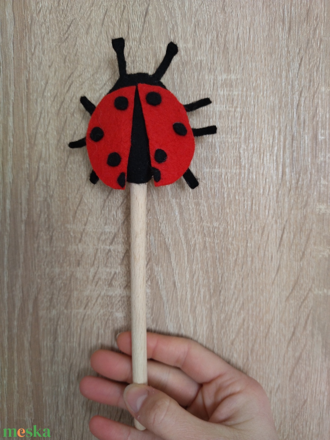 Fakanál báb - katica - játék & sport - bábok - báb készlet - Meska.hu