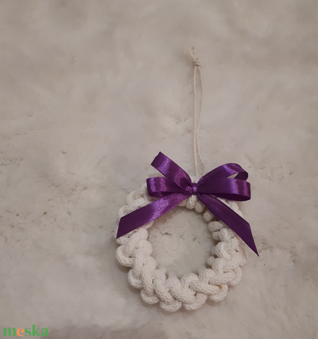 Horgolt karácsonyfadíszek - karácsony - karácsonyi lakásdekoráció - karácsonyfadíszek - Meska.hu