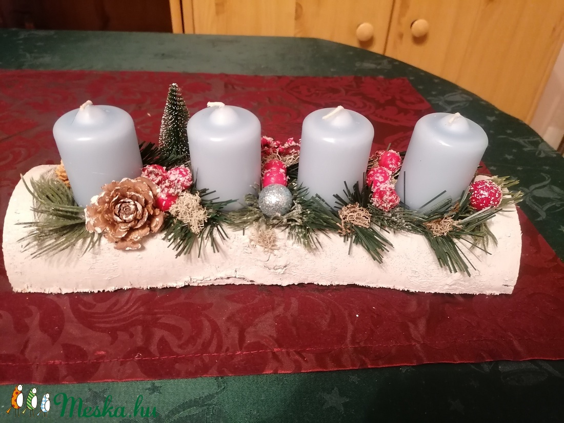 Adventi koszorú - karácsony - adventi díszek - adventi koszorú - Meska.hu