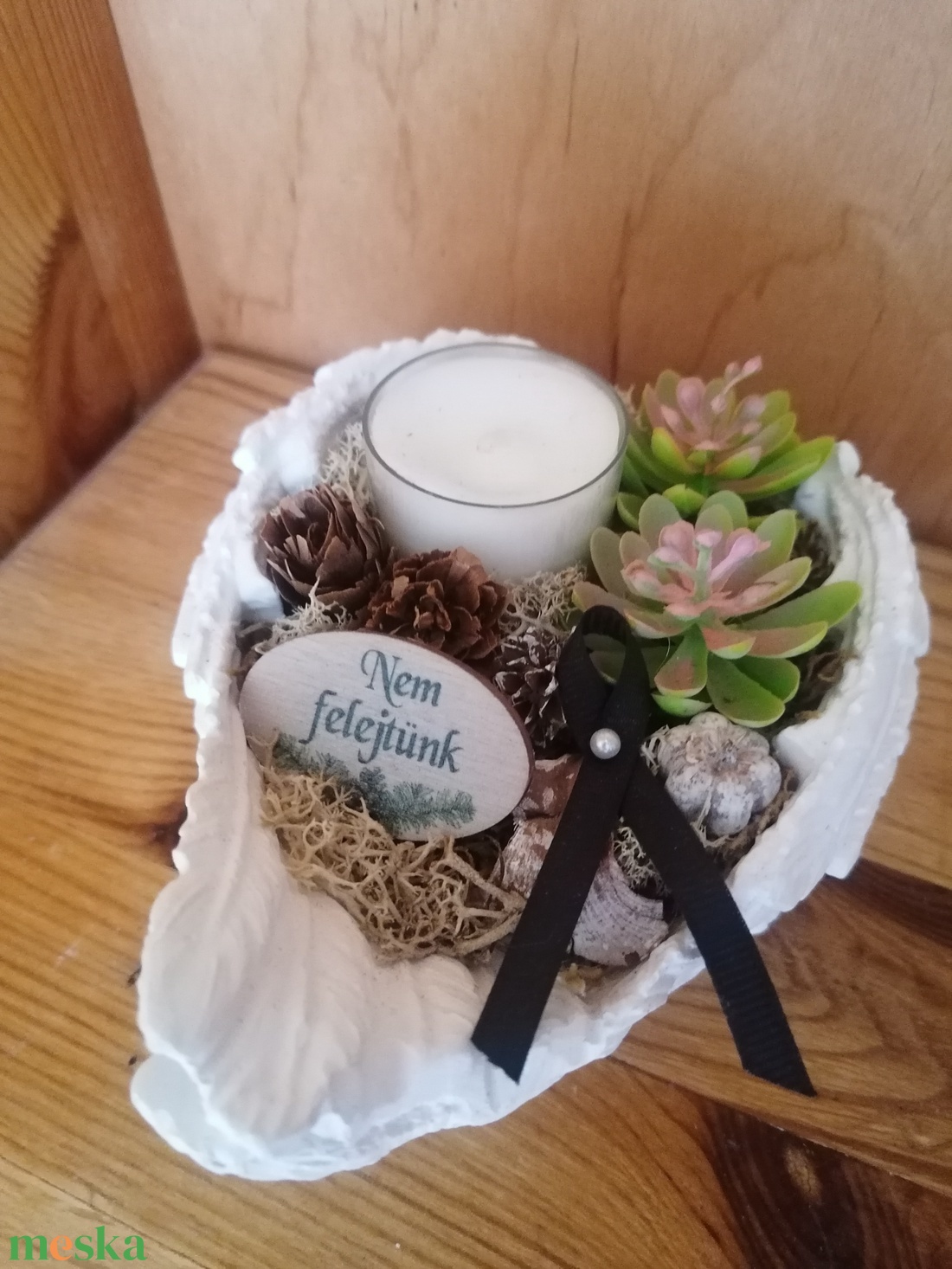 Sírdísz - otthon & életmód - vallás - temetkezési tárgy - Meska.hu Sírdísz - otthon & életmód - vallás - temetkezési tárgy - Meska.hu