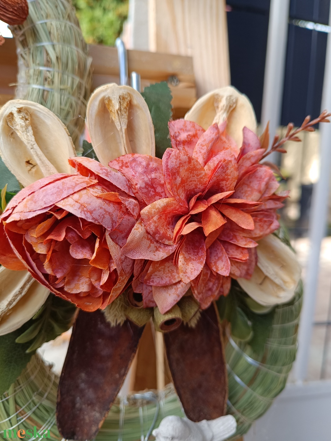 Madaras kegyeleti sírdísz koszorú - otthon & életmód - vallás - temetkezési tárgy - sírkoszorú, kegyeleti koszorú - Meska.hu Madaras kegyeleti sírdísz koszorú - otthon & életmód - vallás - temetkezési tárgy - sírkoszorú, kegyeleti koszorú - Meska.hu