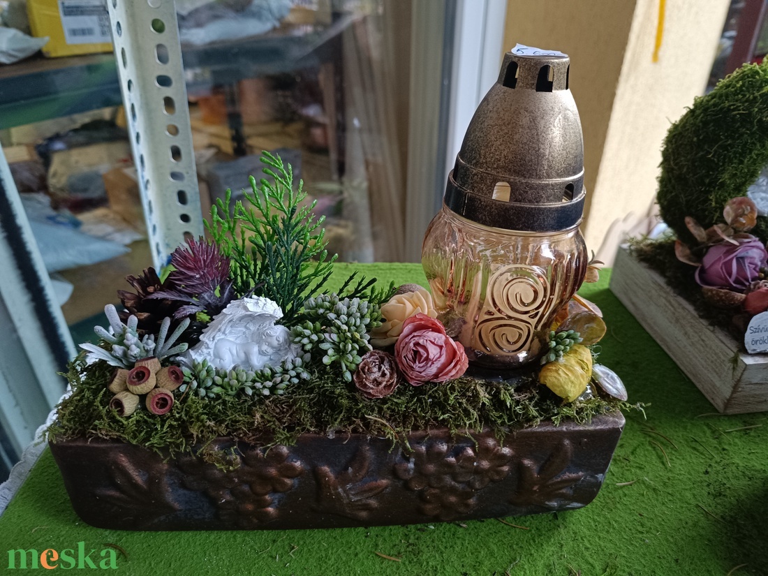 Angyalkás kegyeleti sírdísz - otthon & életmód - vallás - temetkezési tárgy - sírdísz, kegyeleti dísz - Meska.hu Angyalkás kegyeleti sírdísz - otthon & életmód - vallás - temetkezési tárgy - sírdísz, kegyeleti dísz - Meska.hu