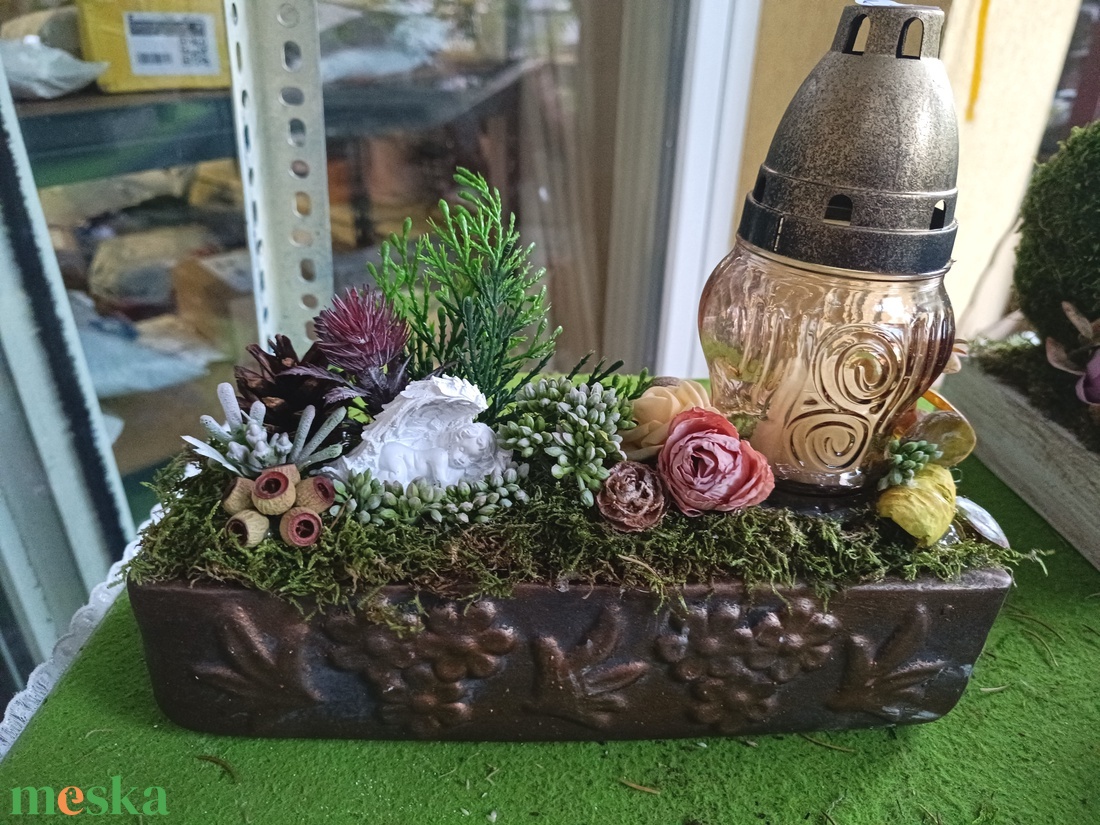 Angyalkás kegyeleti sírdísz - otthon & életmód - vallás - temetkezési tárgy - sírdísz, kegyeleti dísz - Meska.hu Angyalkás kegyeleti sírdísz - otthon & életmód - vallás - temetkezési tárgy - sírdísz, kegyeleti dísz - Meska.hu