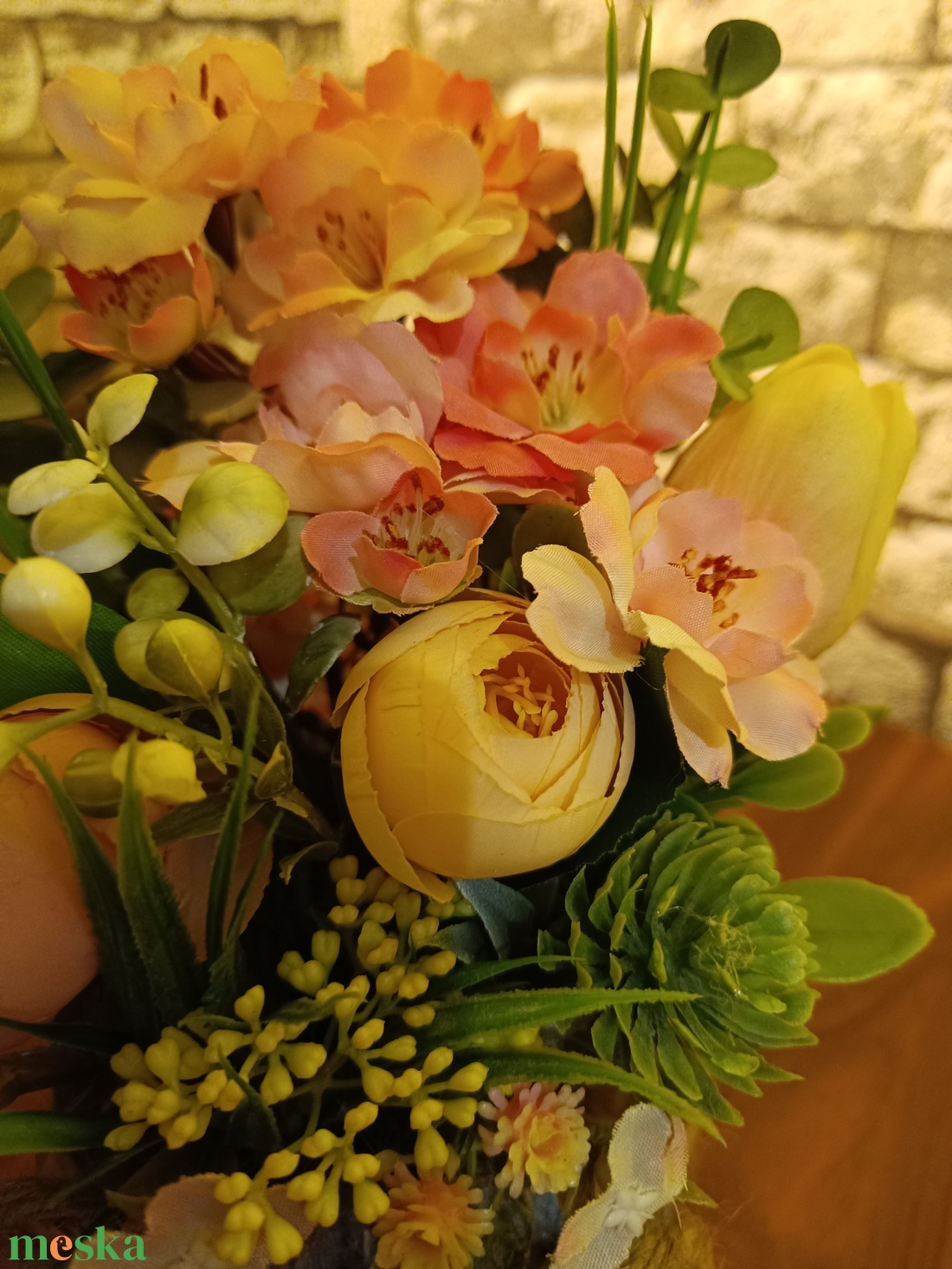 Bogis tavaszi asztaldísz - otthon & életmód - dekoráció - asztal és polc dekoráció - asztaldísz - Meska.hu