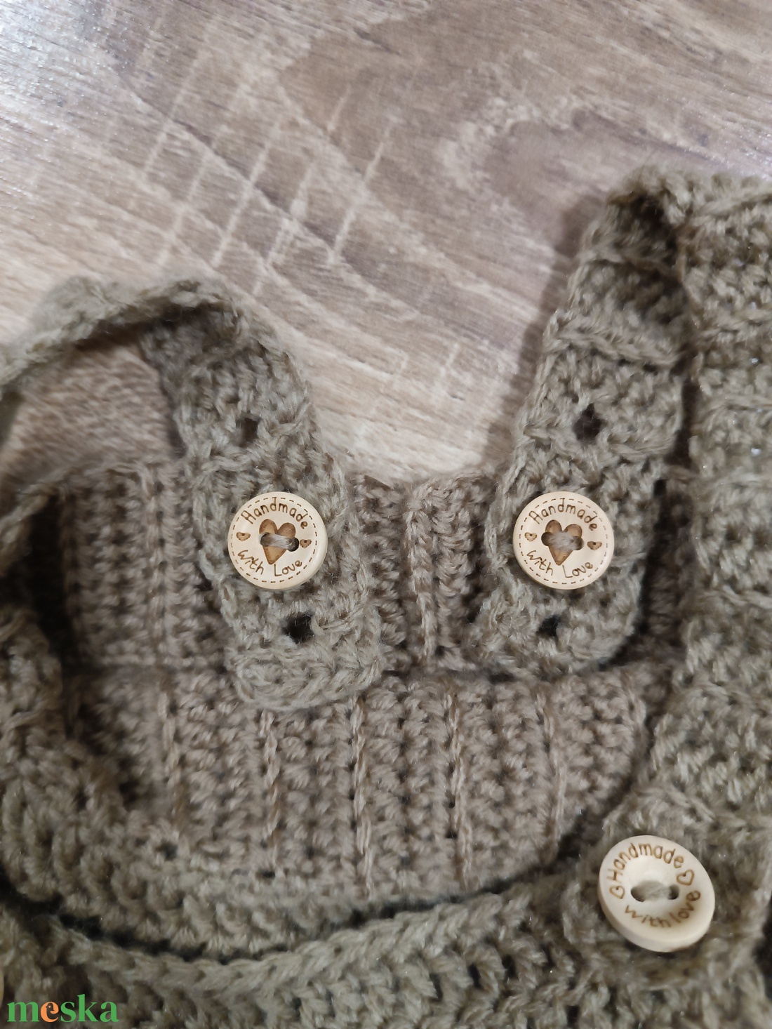 Horgolt kantáros nadrág  - ruha & divat - gyerekruha - Meska.hu