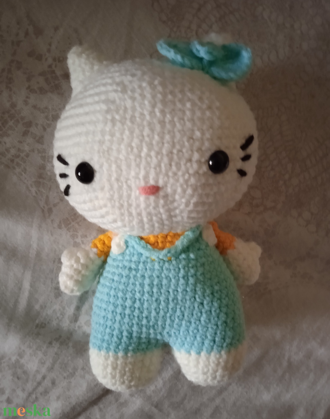 Horgolt Hello Kitty - játék & sport - plüssállat & játékfigura - plüss mesefigurák - Meska.hu Horgolt Hello Kitty - játék & sport - plüssállat & játékfigura - plüss mesefigurák - Meska.hu
