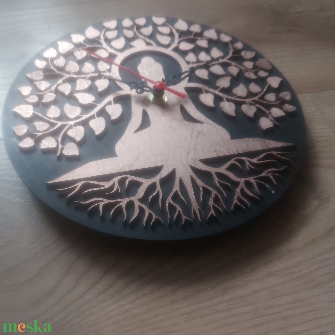 Buddha fali óra  - otthon & életmód - dekoráció - fali és függő dekoráció - falióra & óra - Meska.hu
