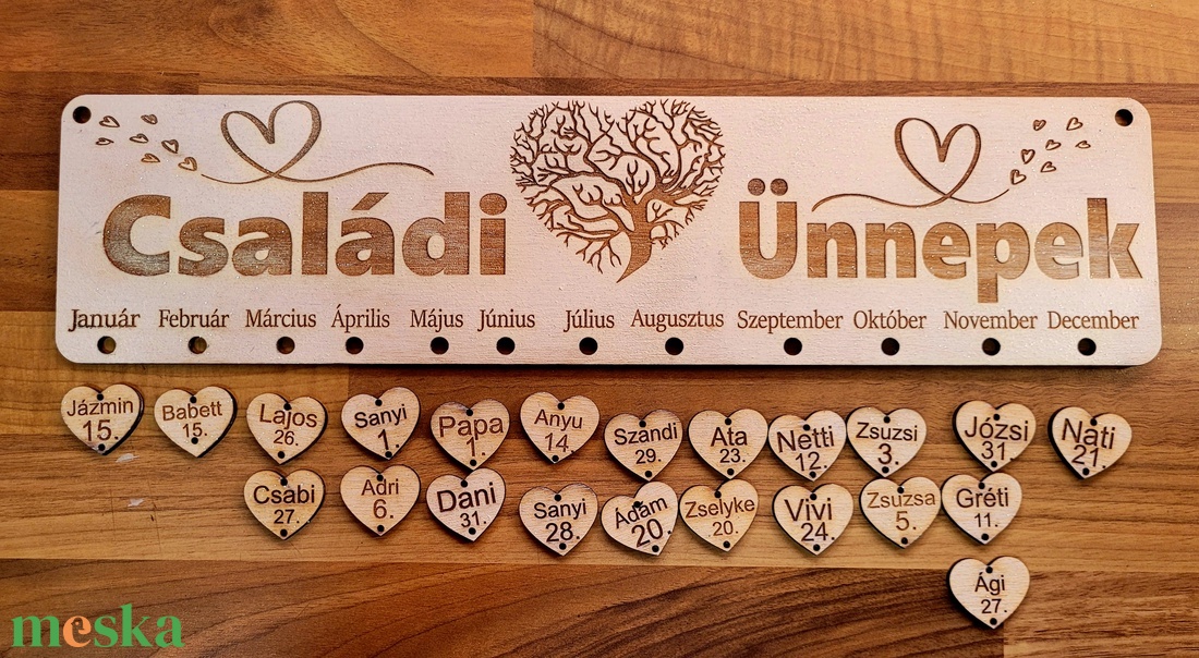 Családi ünnepek tábla - otthon & életmód - dekoráció - dísztárgy - Meska.hu Családi ünnepek tábla - otthon & életmód - dekoráció - dísztárgy - Meska.hu