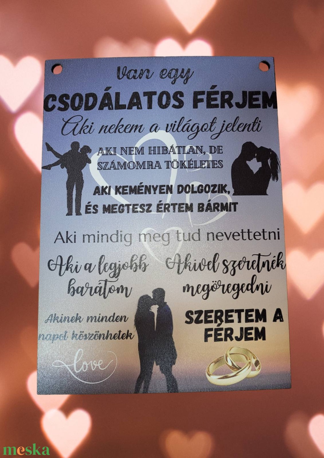 Ajándék tábla férjnek - otthon & életmód - dekoráció - fali és függő dekoráció - falra akasztható dekor - Meska.hu Ajándék tábla férjnek - otthon & életmód - dekoráció - fali és függő dekoráció - falra akasztható dekor - Meska.hu