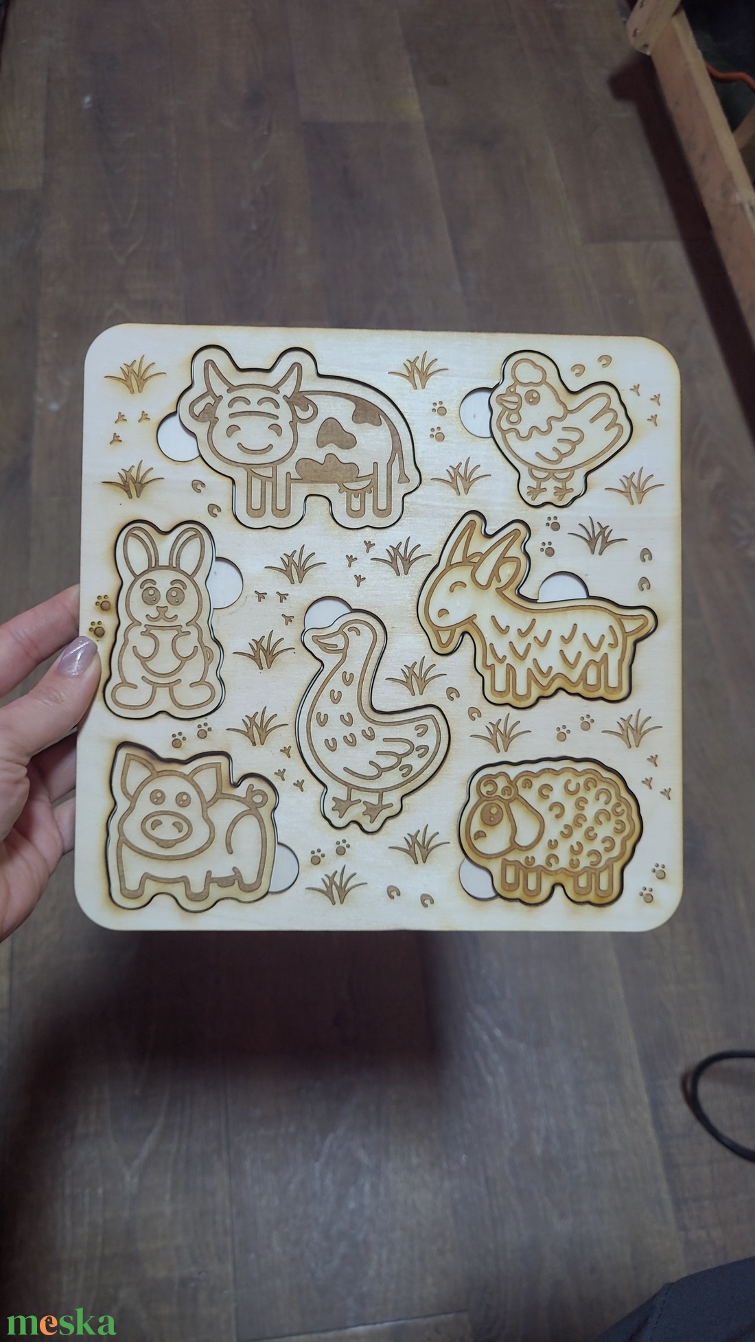 Fa kirakó gyerekeknek - játék & sport - puzzle - kirakó, kocka kirakó - Meska.hu