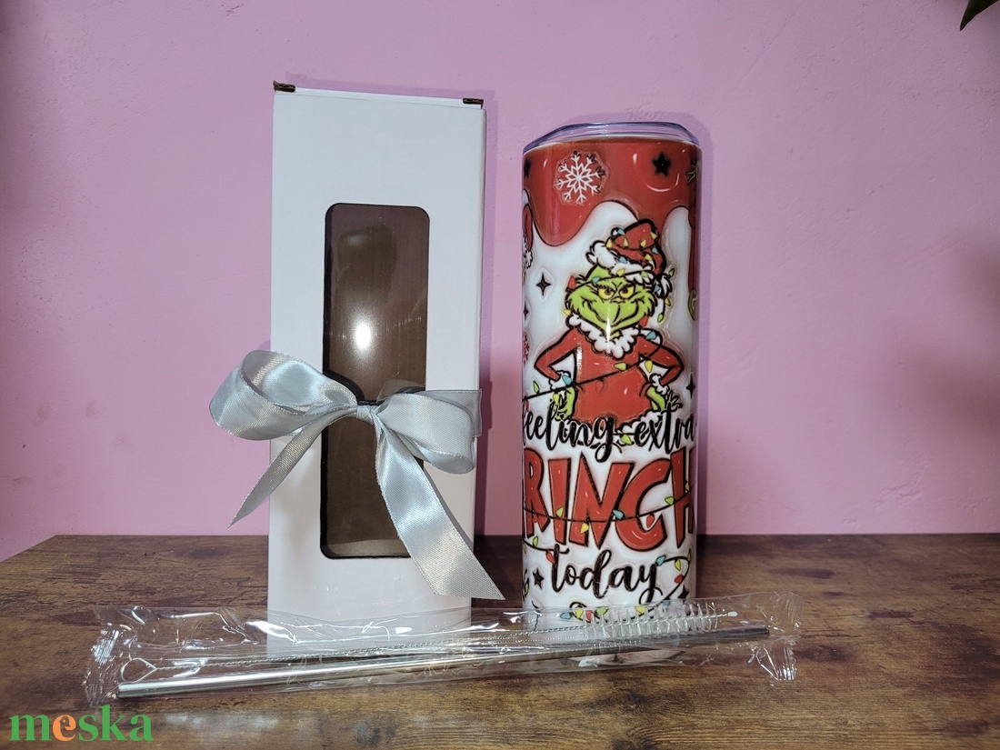 Grincs termosz  - otthon & életmód - konyhafelszerelés, tálalás - italos kellékek - termoszok - Meska.hu