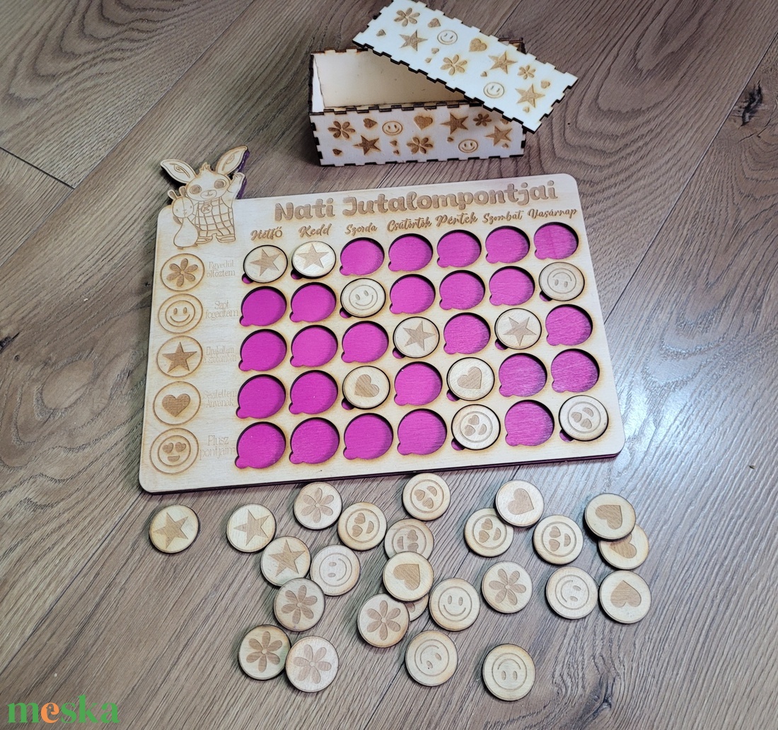 Jutalompont tábla gyerekeknek - játék & sport - puzzle - kirakó, kocka kirakó - Meska.hu Jutalompont tábla gyerekeknek - játék & sport - puzzle - kirakó, kocka kirakó - Meska.hu