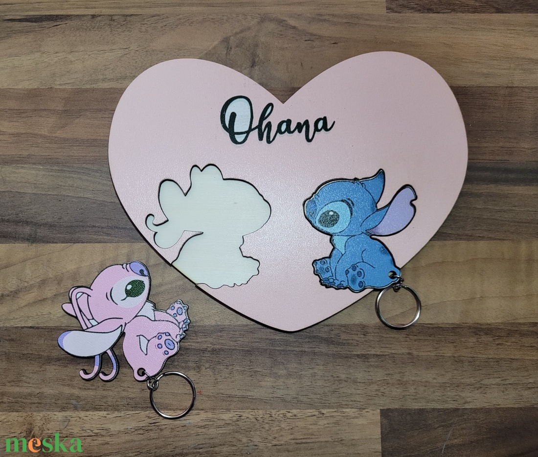 Stitch fali kulcstartó - otthon & életmód - dekoráció - fali és függő dekoráció - fali kulcstartó - Meska.hu Stitch fali kulcstartó - otthon & életmód - dekoráció - fali és függő dekoráció - fali kulcstartó - Meska.hu