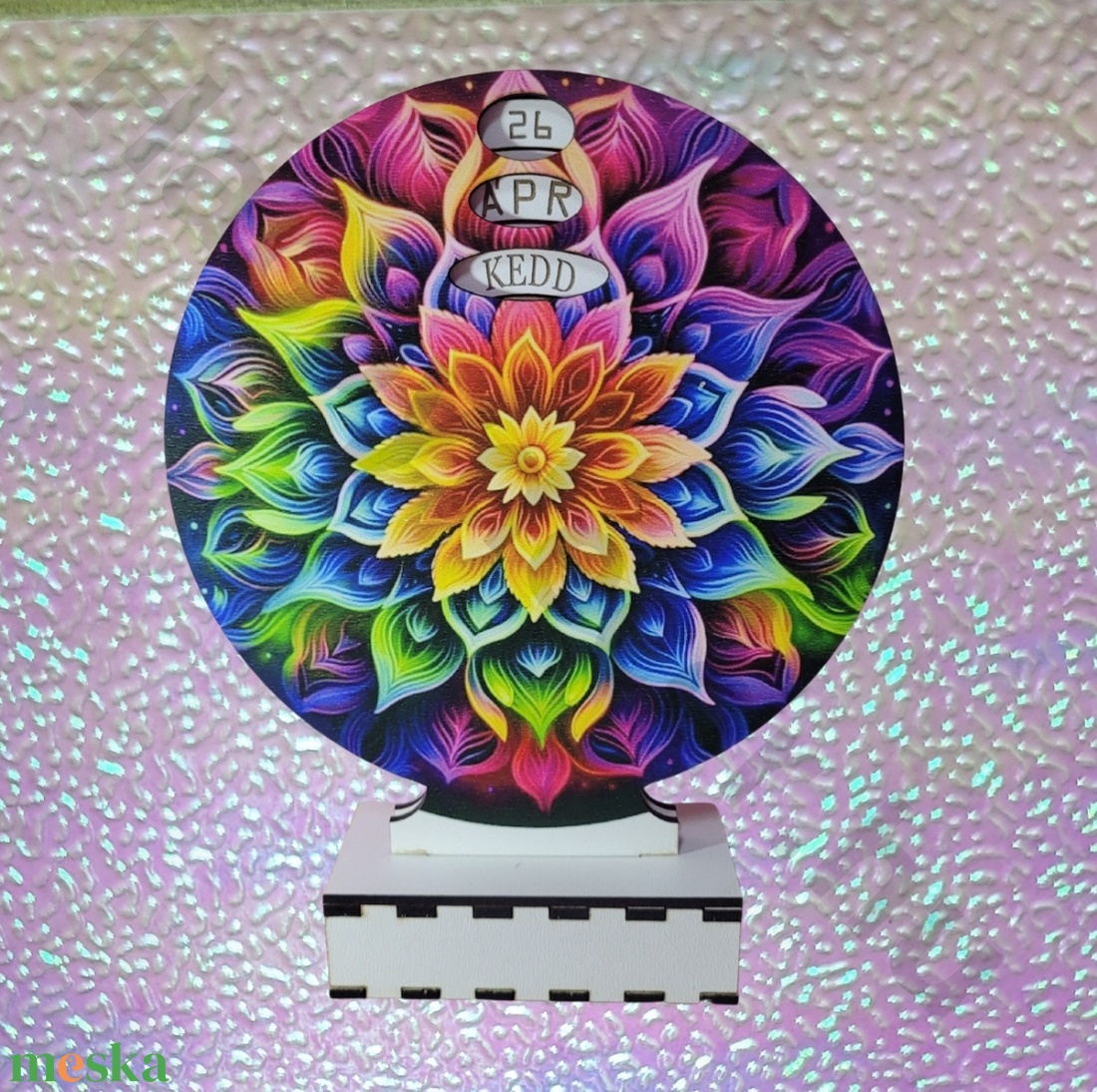 Öröknaptár mandala mintával - otthon & életmód - dekoráció - fali és függő dekoráció - falinaptár & öröknaptár - Meska.hu Öröknaptár mandala mintával - otthon & életmód - dekoráció - fali és függő dekoráció - falinaptár & öröknaptár - Meska.hu