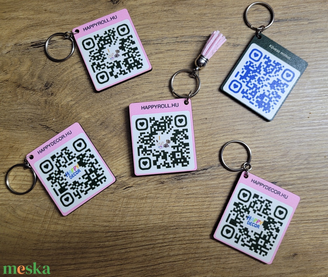 Qr kódos kulcstartó - táska & tok - kulcstartó & táskadísz - kulcstartó - Meska.hu Qr kódos kulcstartó - táska & tok - kulcstartó & táskadísz - kulcstartó - Meska.hu
