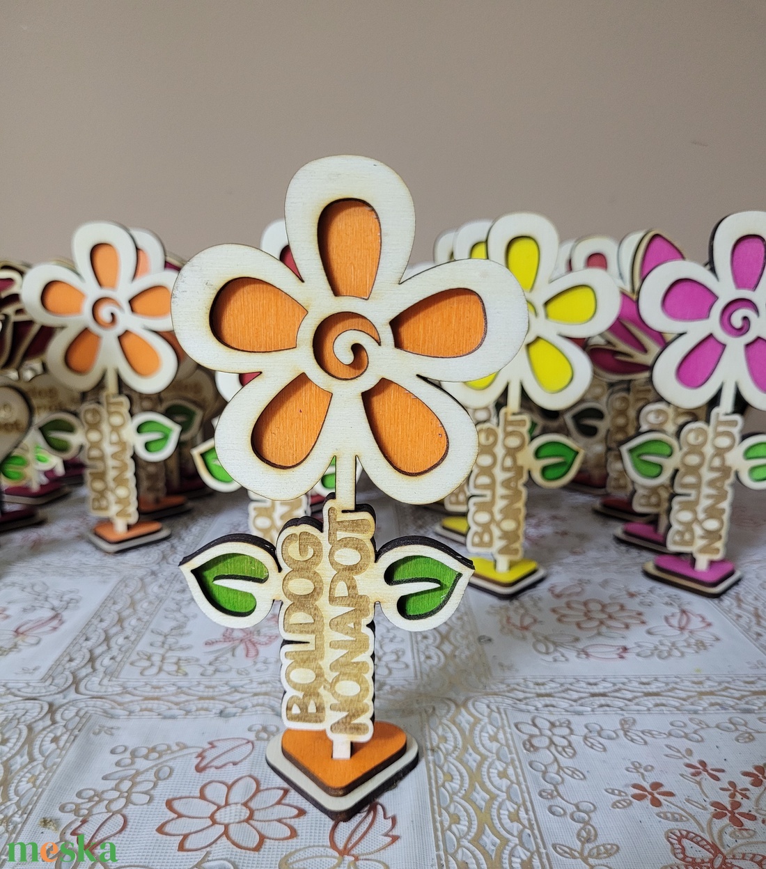 Fa örök virágok egyedi felirattal is - otthon & életmód - dekoráció - Meska.hu