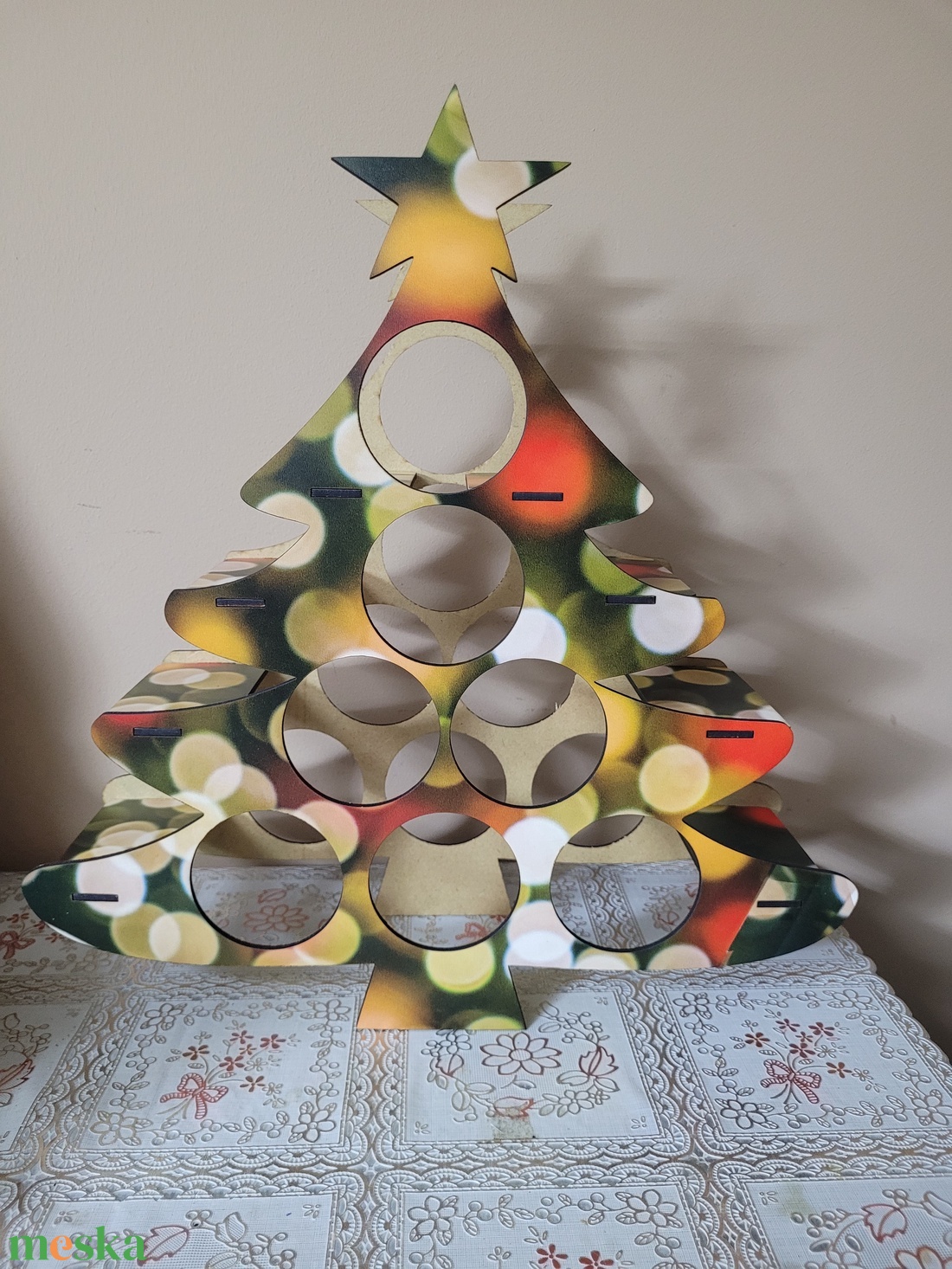  Cheers Tree  Karácsonyi Sörfa A fa, ami nem szárad ki karácsony után sem!  - otthon & életmód - tárolás & rendszerezés - íróasztali tároló - Meska.hu