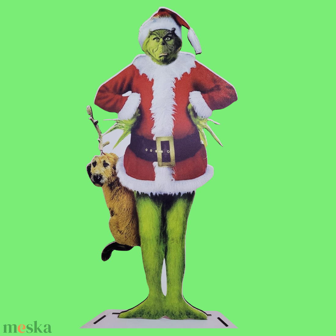 Grincs 40 cm-es álló dekor - otthon & életmód - lámpa - asztali lámpa - Meska.hu