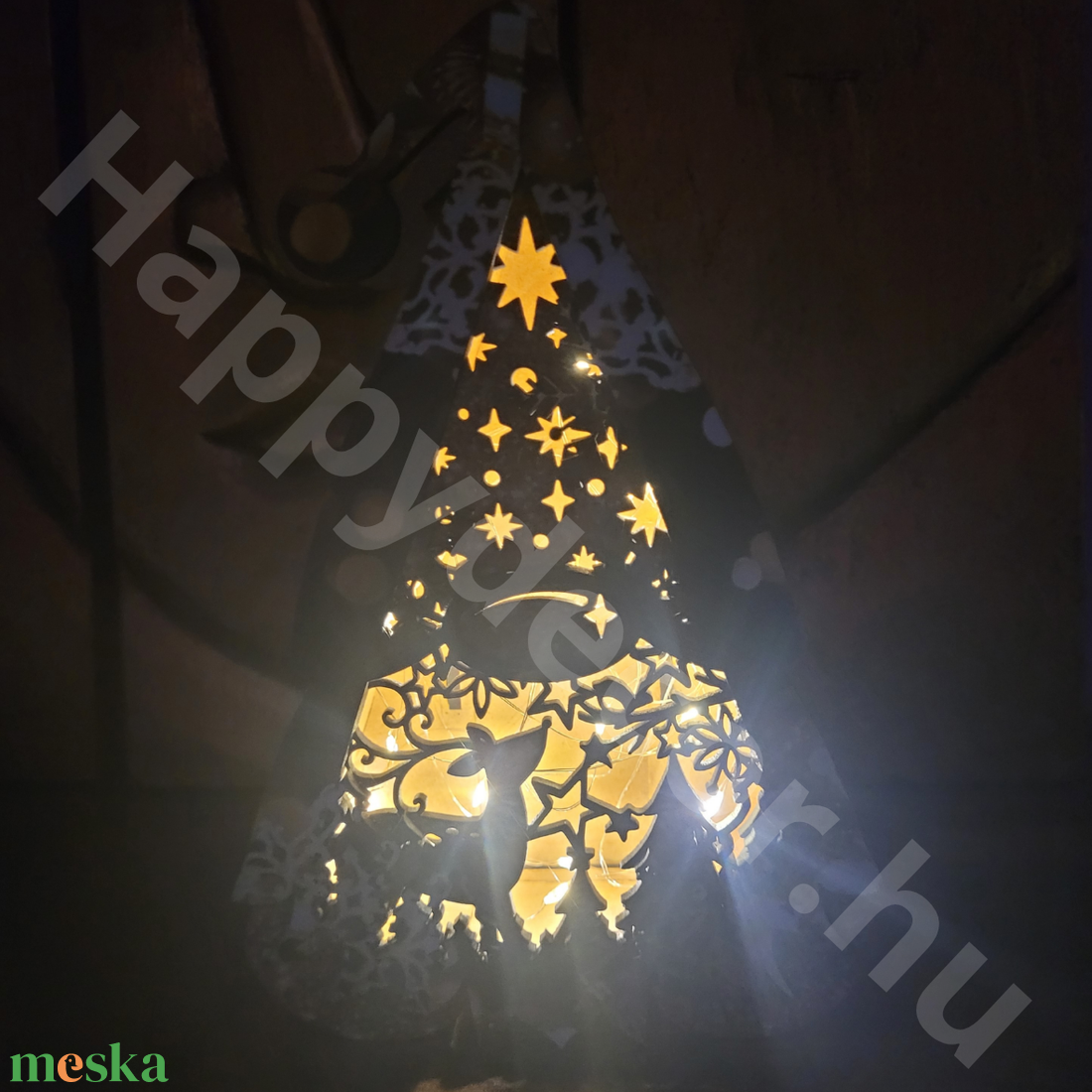 Manós led dekor lámpa  - otthon & életmód - lámpa - asztali lámpa - Meska.hu