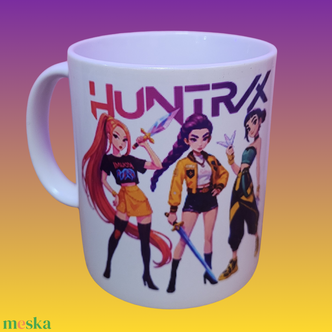 Huntrix Rajongói Ajándékcsomag - otthon & életmód - babaszoba, gyerekszoba - gyerek díszpárna - Meska.hu