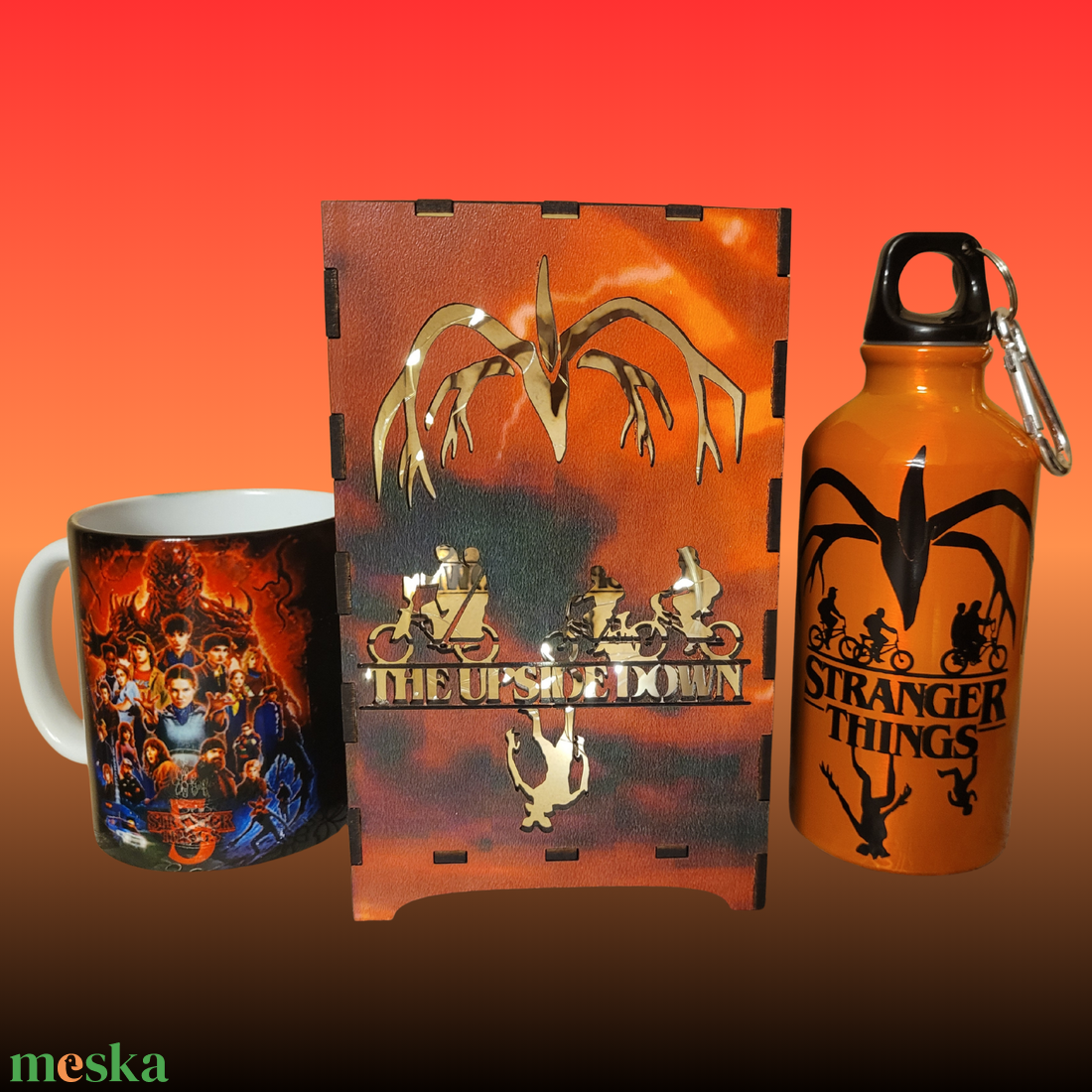 Stranger things ajándékcsomag  - karácsony - karácsonyi ajándékozás - karácsonyi ajándékcsomagolás - Meska.hu