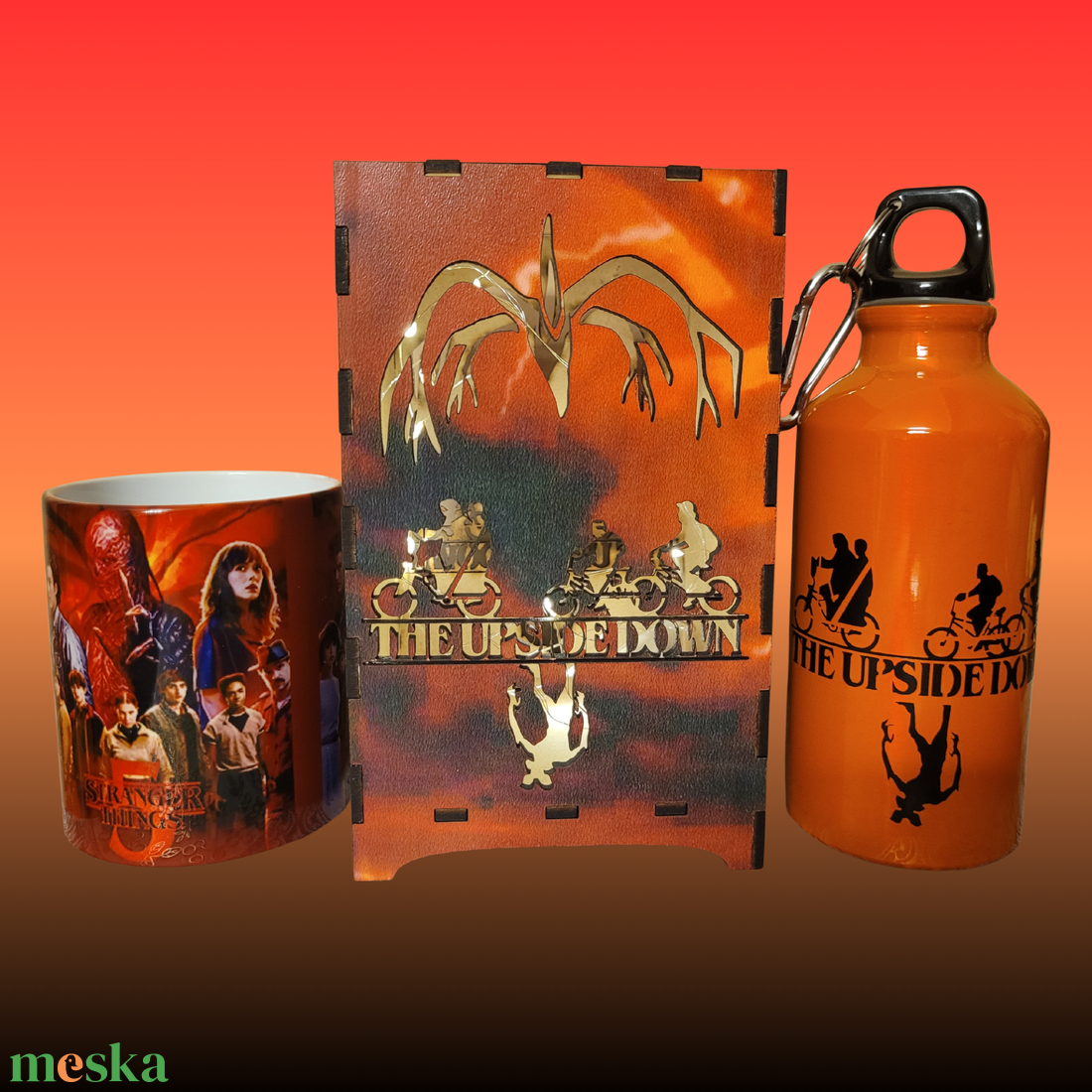 Stranger things ajándékcsomag  - karácsony - karácsonyi ajándékozás - karácsonyi ajándékcsomagolás - Meska.hu