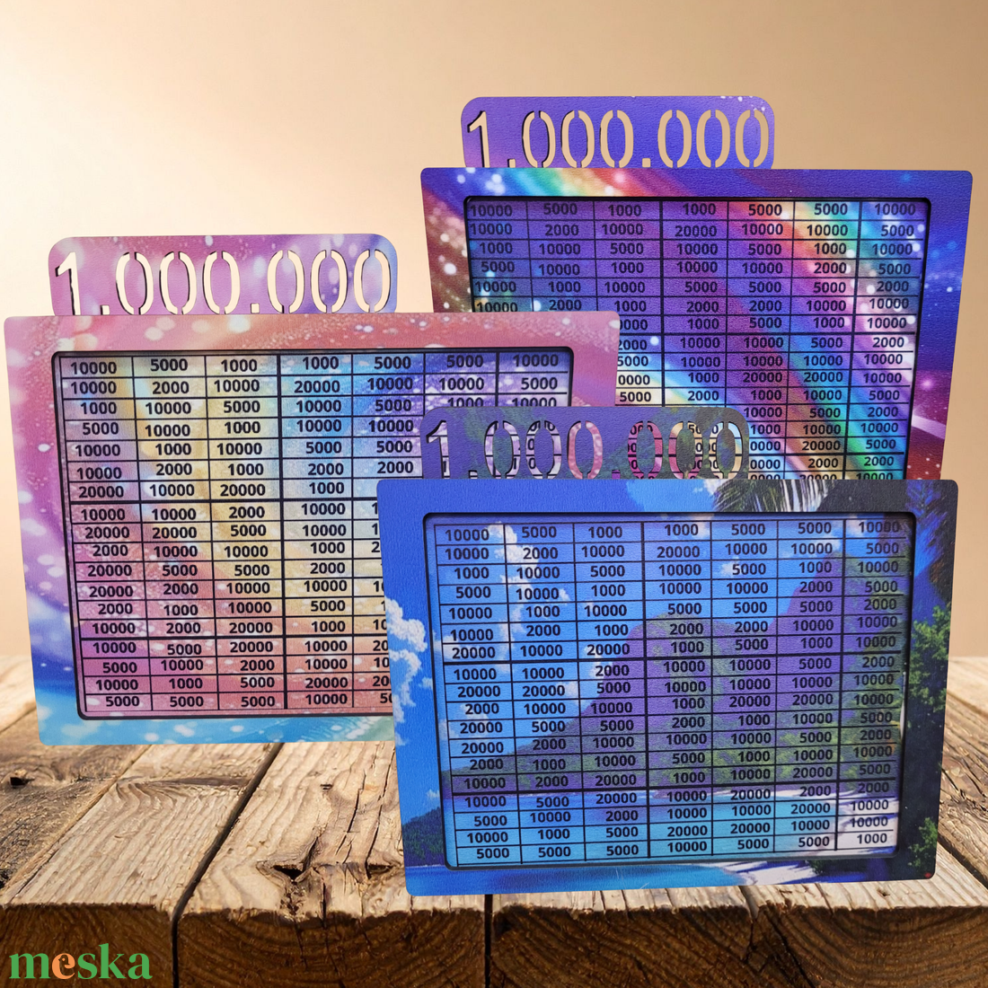 1 millió Ft megtakarítási persely  - otthon & életmód - dekoráció - asztal és polc dekoráció - persely - Meska.hu