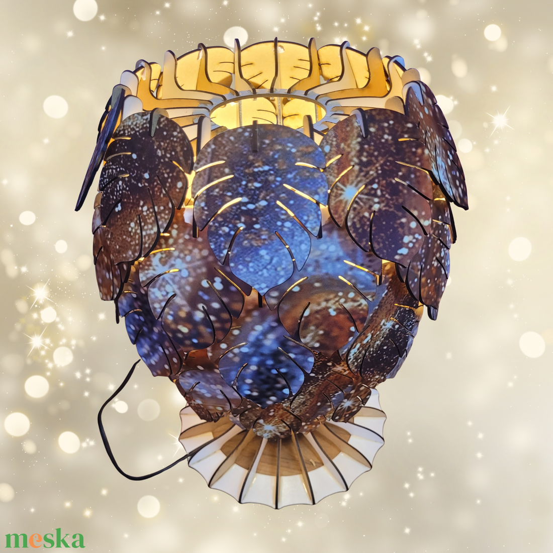 Luxleaf Egyedi designlampa színes fénnyel  - otthon & életmód - lámpa - állólámpa - Meska.hu