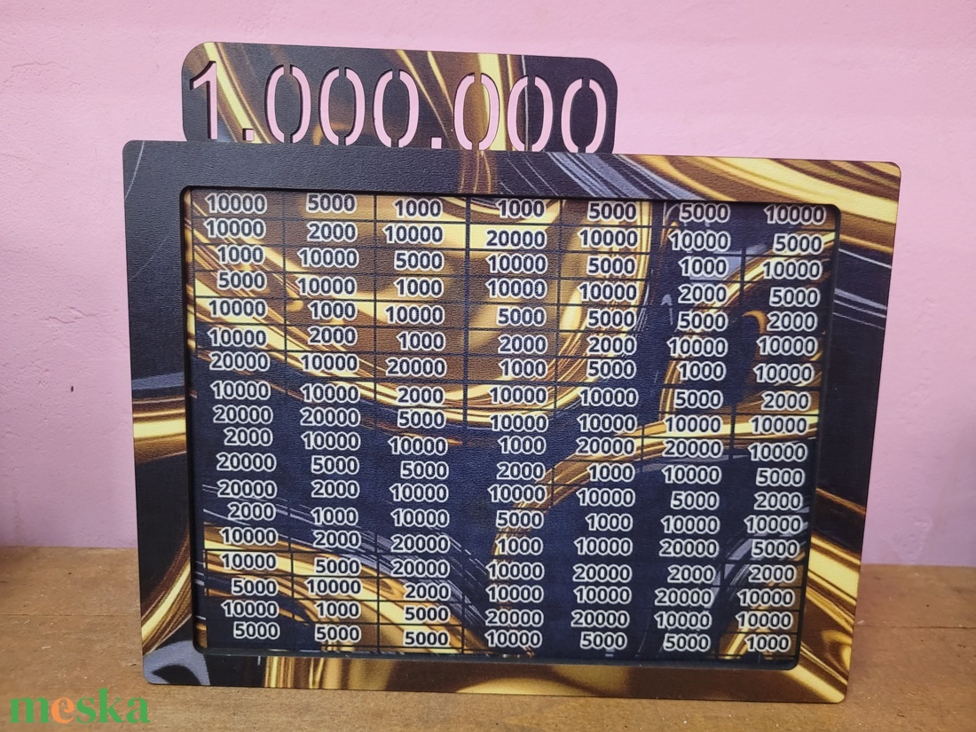 1 millió Ft-os persely  - otthon & életmód - dekoráció - asztal és polc dekoráció - persely - Meska.hu