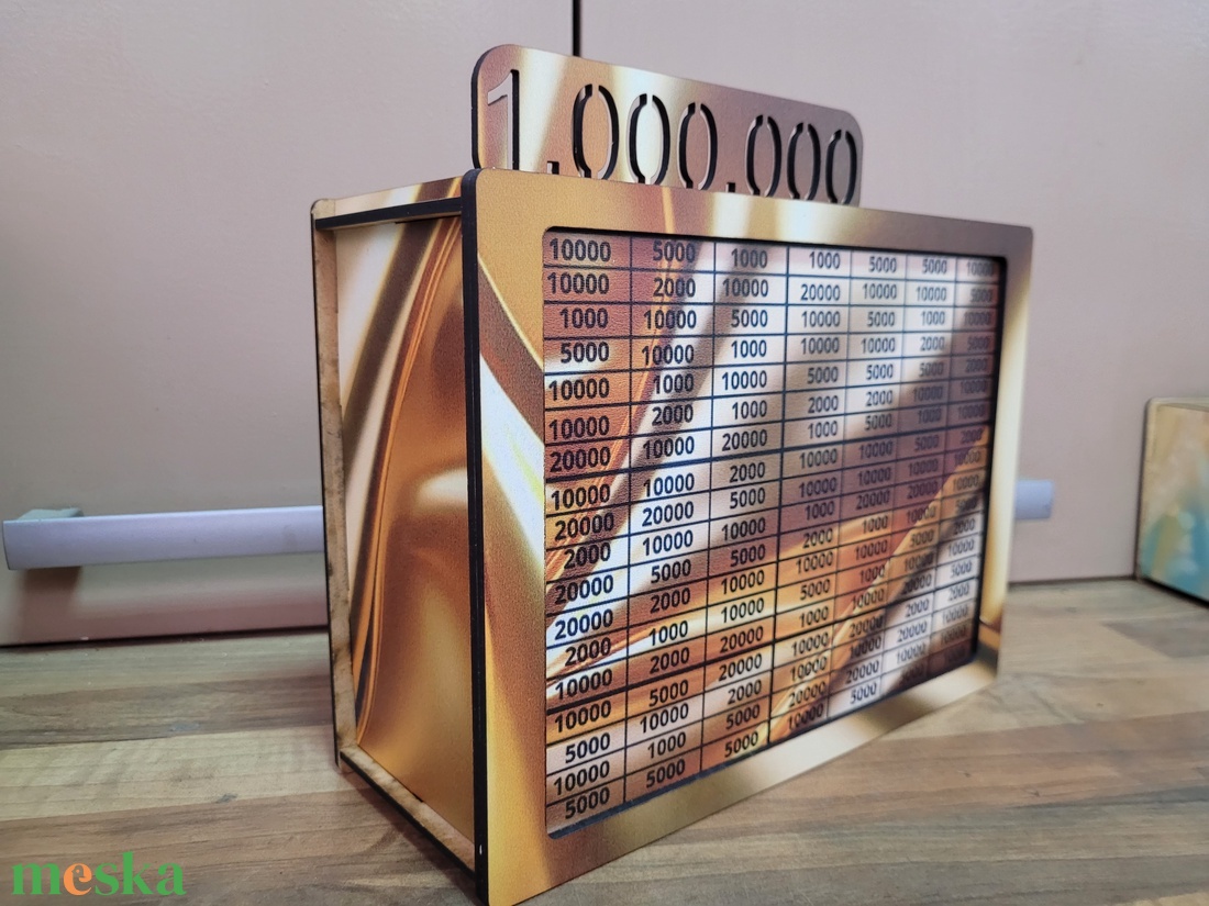 1 millió Ft-os persely  - otthon & életmód - dekoráció - asztal és polc dekoráció - persely - Meska.hu