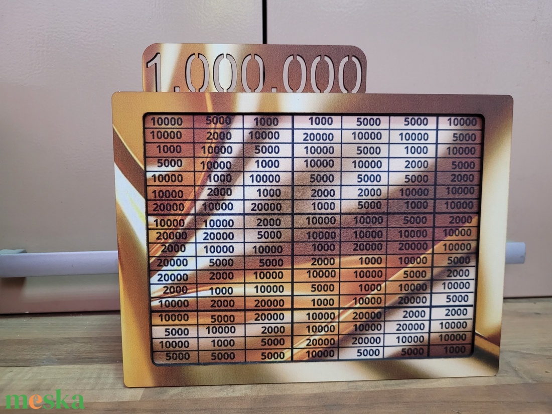 1 millió Ft-os persely  - otthon & életmód - dekoráció - asztal és polc dekoráció - persely - Meska.hu