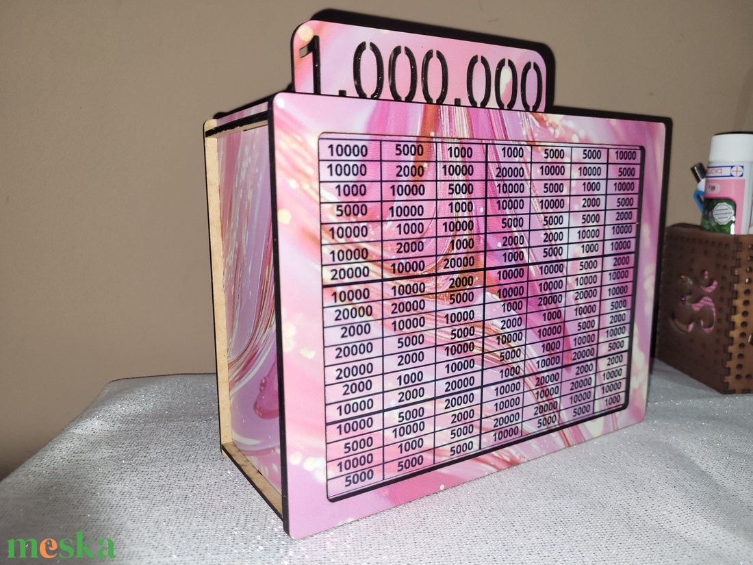 1 millió Ft-os persely  - otthon & életmód - dekoráció - asztal és polc dekoráció - persely - Meska.hu