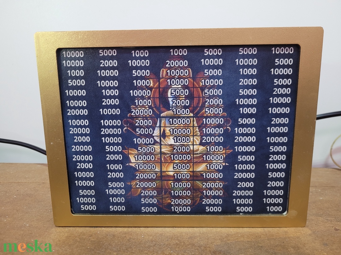 1 millió ft-os persely buddha mintaval - otthon & életmód - dekoráció - asztal és polc dekoráció - persely - Meska.hu