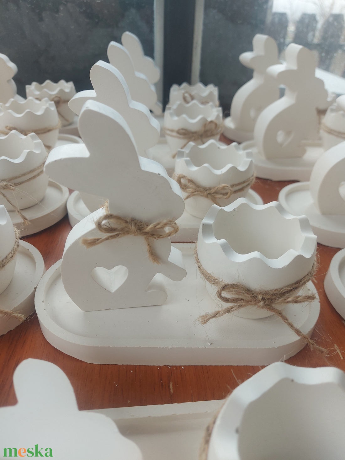 Húsvéti asztali dekoráció - otthon & életmód - dekoráció - asztal és polc dekoráció - asztaldísz - Meska.hu