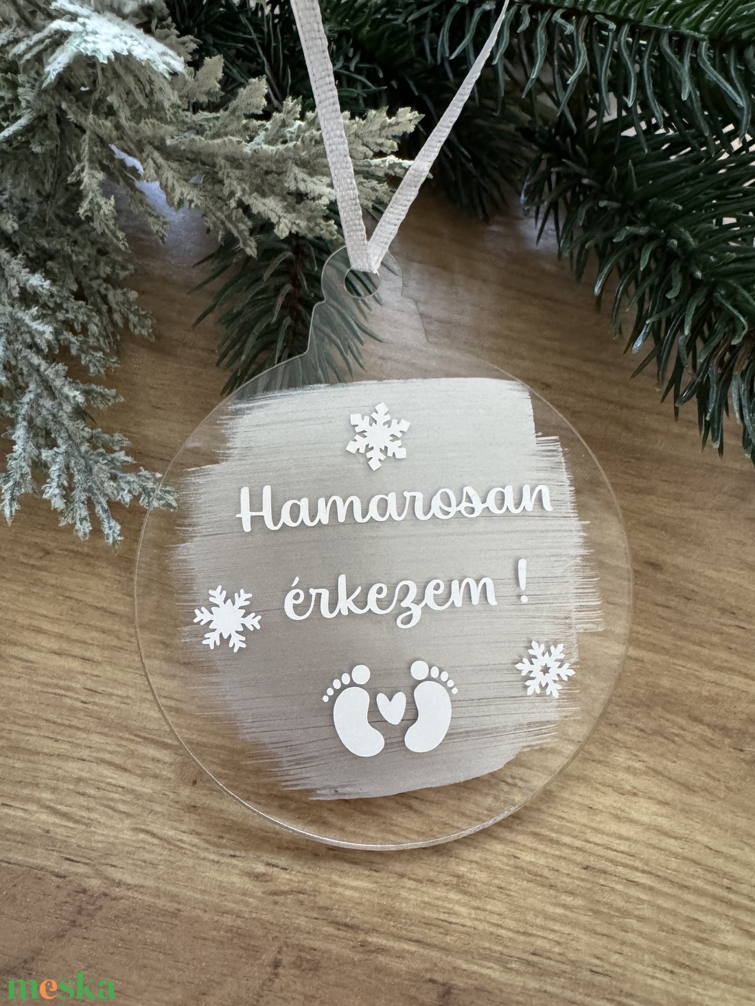 Baba bejelentő karácsonyfadísz - karácsony - karácsonyi lakásdekoráció - karácsonyfadíszek - Meska.hu Baba bejelentő karácsonyfadísz - karácsony - karácsonyi lakásdekoráció - karácsonyfadíszek - Meska.hu
