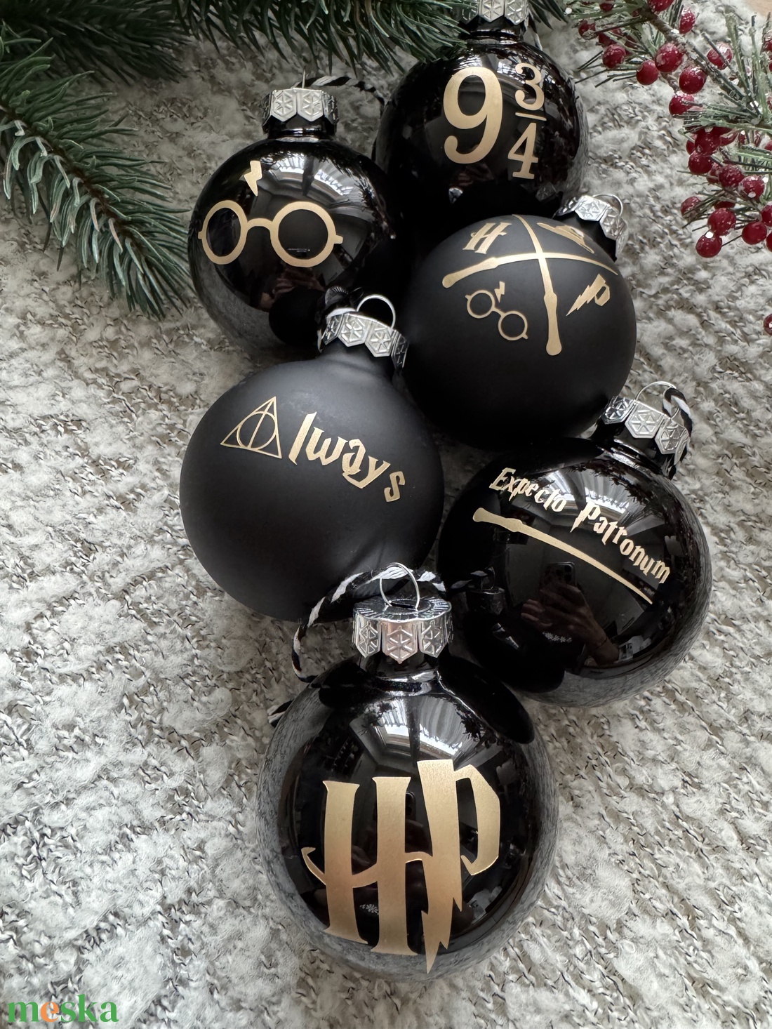 Harry Potter karácsonyfadísz (fekete) - karácsony - karácsonyi lakásdekoráció - karácsonyfadíszek - Meska.hu Harry Potter karácsonyfadísz (fekete) - karácsony - karácsonyi lakásdekoráció - karácsonyfadíszek - Meska.hu