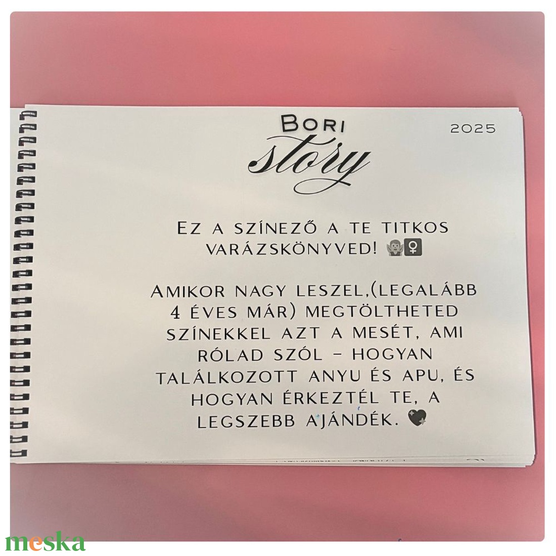 AKCIÓ- 2 db! Egyedi családi színezők és emlékkönyvek  személyes pillanatokból, szeretettel nektek AKCIÓS 2 db egyben! - otthon & életmód - papír, írószer - színező - Meska.hu