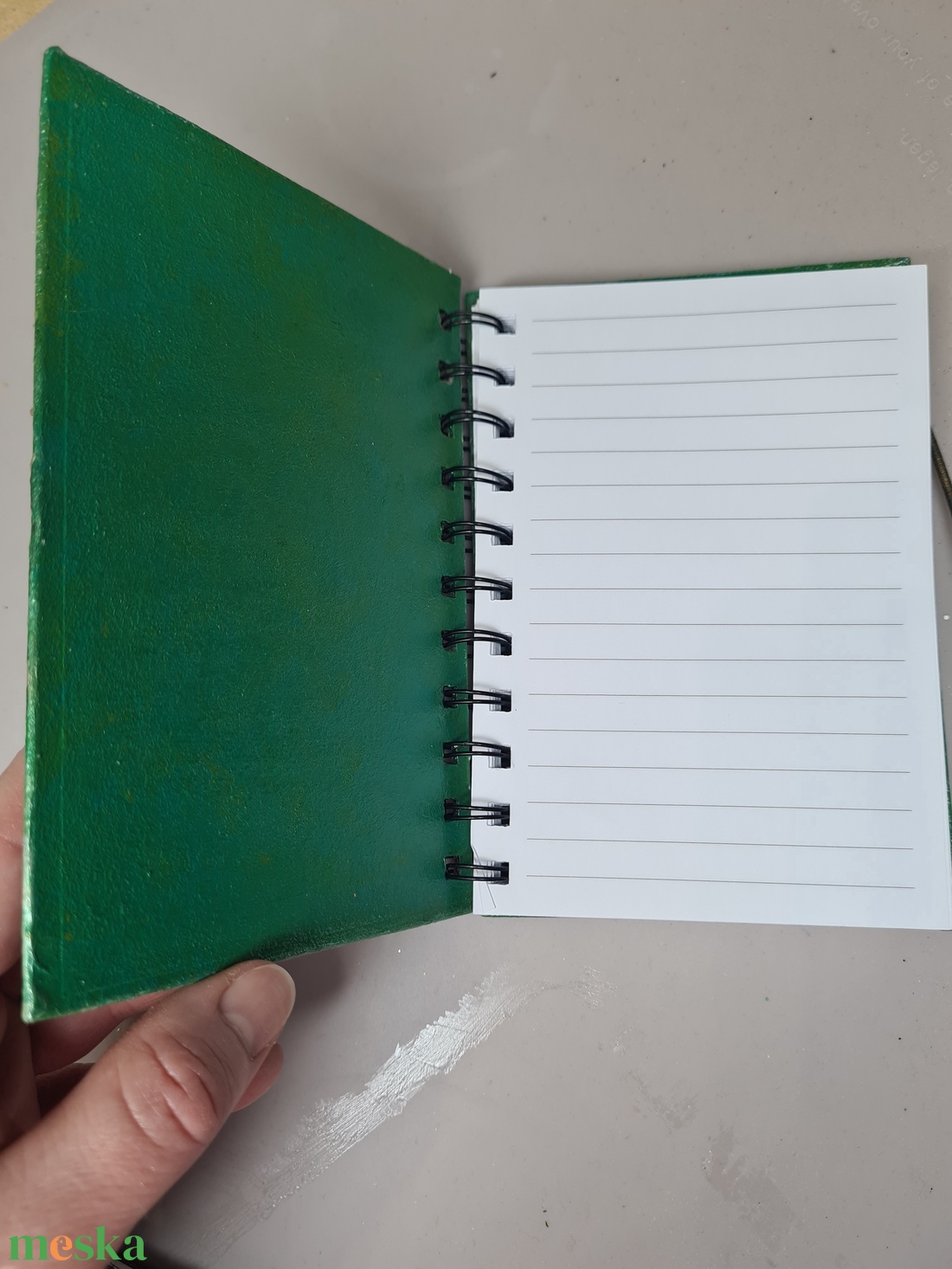 Steampunk stílusú füzet levehető borítóval  - otthon & életmód - papír, írószer - jegyzetfüzet & napló - Meska.hu