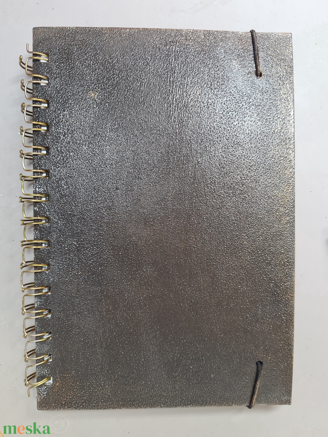 Steampunk, aviator stílusú füzet levehető borítóval  - otthon & életmód - papír, írószer - jegyzetfüzet & napló - Meska.hu