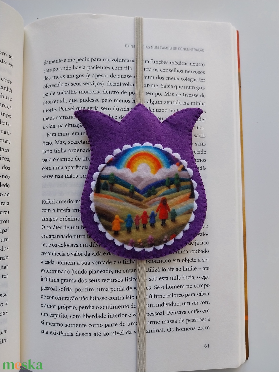 Pedagógusnapi ajándék, filc könyvjelző, Ajándékok óvónőknek/dadusnak - könyv & zene - könyvjelző - Meska.hu