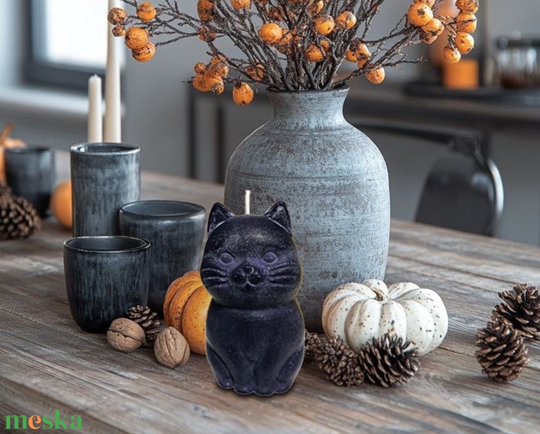 Macska/Cica szójaviasz gyertya - otthon & életmód - dekoráció - halloween - halloweeni dekoráció - Meska.hu Macska/Cica szójaviasz gyertya - otthon & életmód - dekoráció - halloween - halloweeni dekoráció - Meska.hu